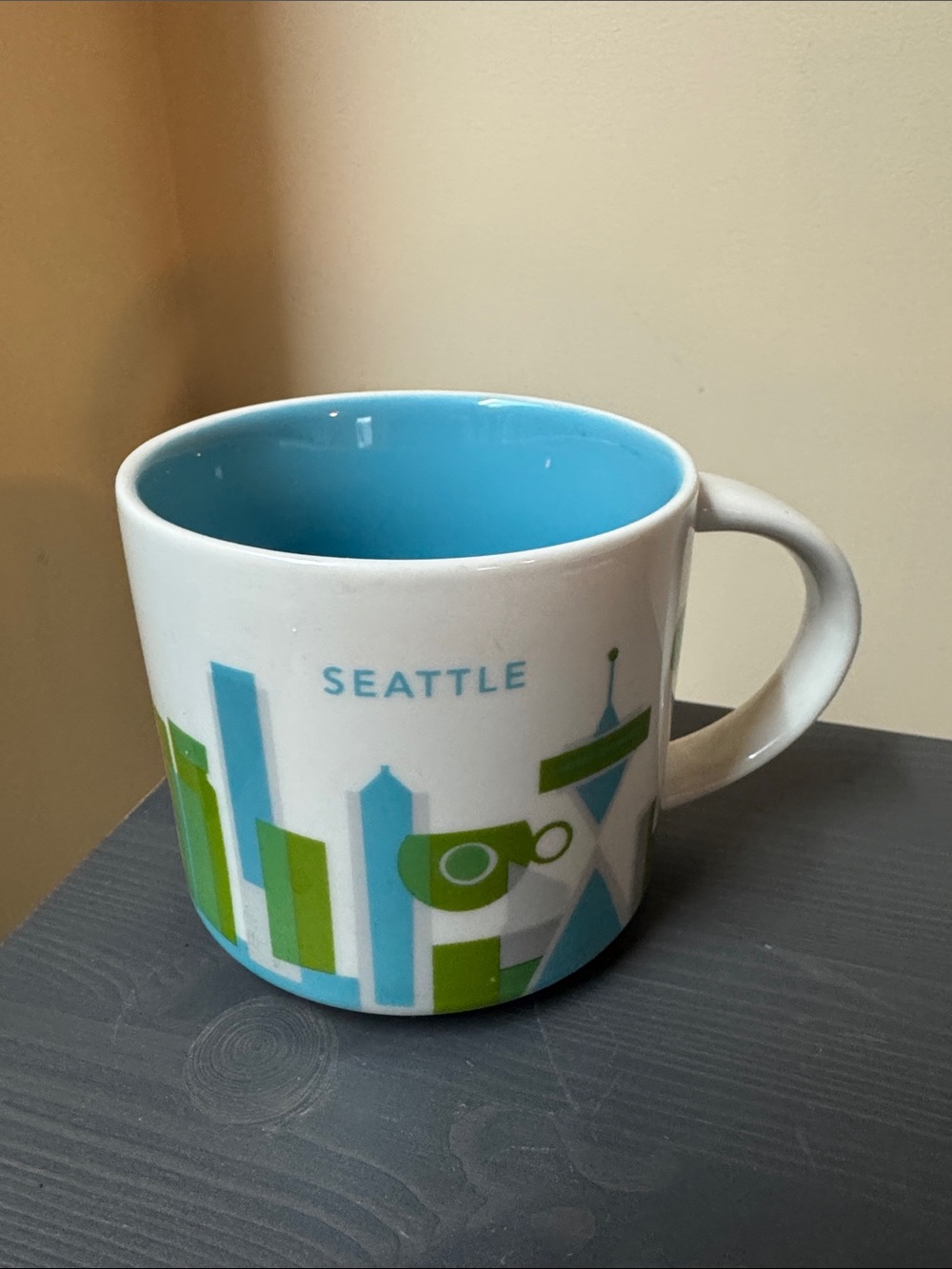 Starbucks You Are Here Seattle : 14oz Ceramic Mug EUC